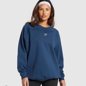 TRAINING OVERSIZED FLEECE SWEATSHIRT